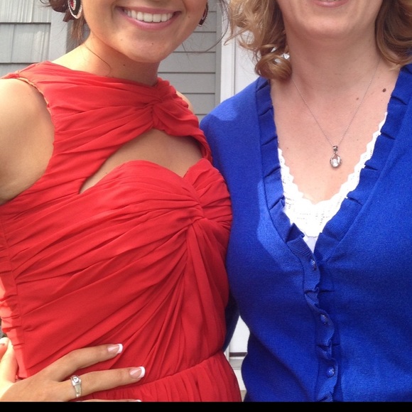 Ruby Red Prom Dress - Picture 2 of 7